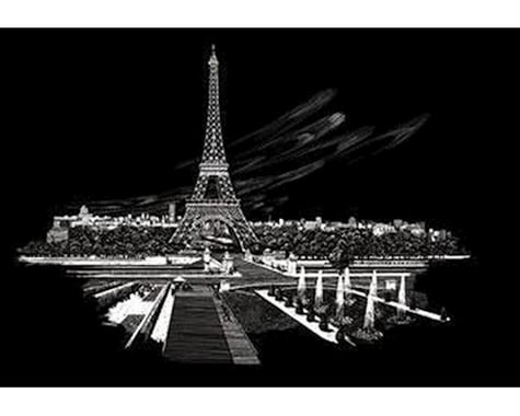 Royal Brush Manufacturing Engraving Art Eiffel Tower