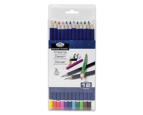 Royal Brush Manufacturing 12Pc Color Pencils