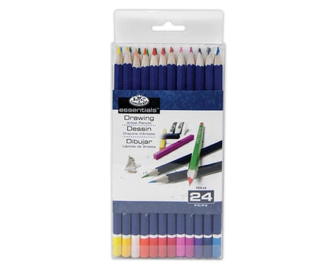 Royal Brush Manufacturing 24Pc Color Pencils