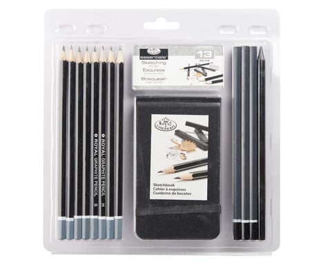 Royal Brush Manufacturing RART-2102 3T-Sketching Pencil w/Sketchbook