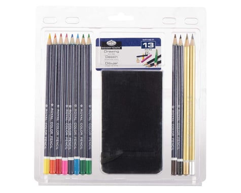 Royal Brush Manufacturing RART-2103 Drawing Pencil Set w/Sketchbook