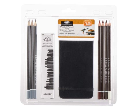 Royal Brush Manufacturing RART-2107 3-Pastel Pencil w/Sketchbook