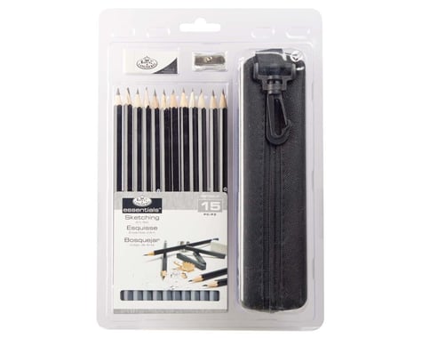 Royal Brush Manufacturing RART-2202 15pc Sketching Pencil Clamshell