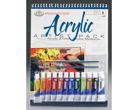 Royal Brush Manufacturing RD505 Acrylic Artist Pack