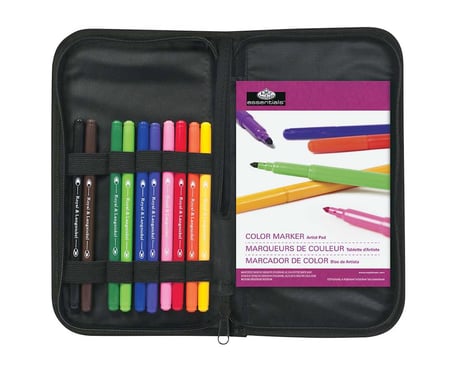 Royal Brush Manufacturing RSET-KCCM Keep N' Carry Color Marker Set