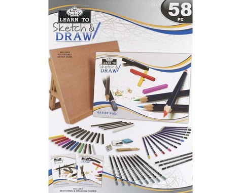 Royal Brush Manufacturing RSET-LT102 Learn To Sketch/Draw