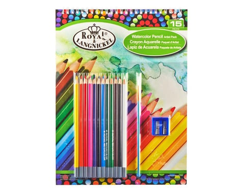 Royal Brush Manufacturing RTN-105 9x12 Watercolor Pencil Pad Set