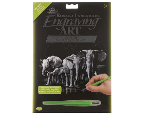 Royal Brush Manufacturing SILF40 Silver EA Elephant Herd