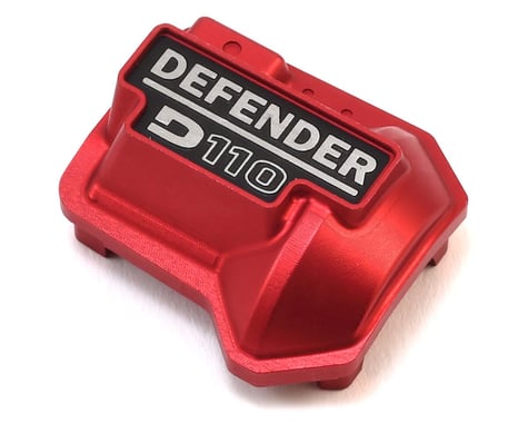 RC4WD CChand Traxxas TRX-4 Defender D110 Diff Cover (Red)