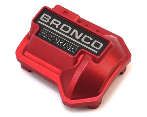SCRATCH & DENT: RC4WD CChand TRX-4 Bronco Aluminum Diff Cover (Red)