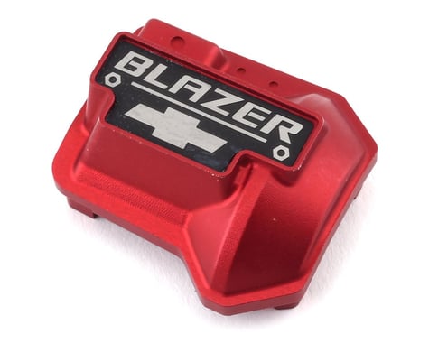 RC4WD CChand TRX-4 Chevy K5 Blazer Aluminum Differential Cover (Red)