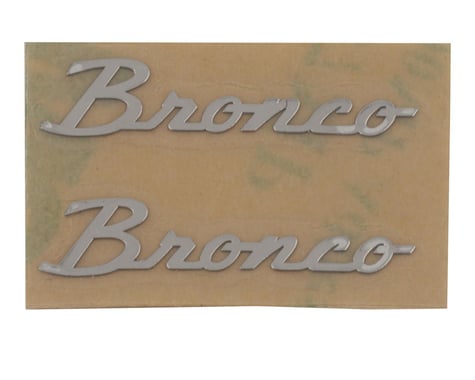 RC4WD Traxxas TRX-4 2021 Ford Bronco Body Decals (Silver)