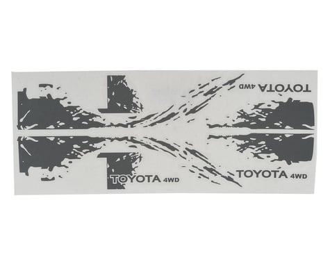 RC4WD Dirty Stripes for Mojave II 2/4 Door Decal Sheet (Grey)
