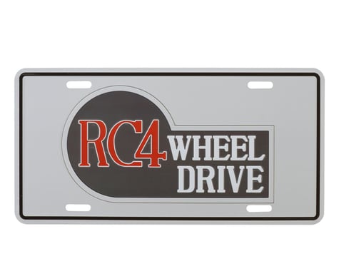 RC4WD Cruiser License Plate (1/1 Scale)