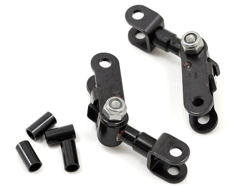 RC4WD Steel Shooter Shackles (Black) (2)