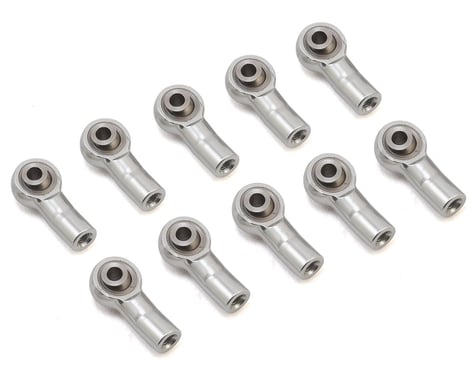 RC4WD M3 Bent Aluminum Axial Style Rod End (Silver) (10)