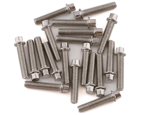 RC4WD Miniature Scale Hex Bolts (M2.5 X 12mm), Silver