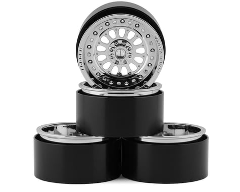 RC4WD Black Rhino 2.6" Centurion Forged Aluminum Wheels (Silver) (2) w/12mm Hex