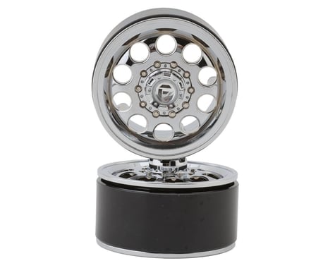 RC4WD Fuel Off-Road 1.9" FF31 1/10 Front Beadlock Wheels (Chrome) (2)