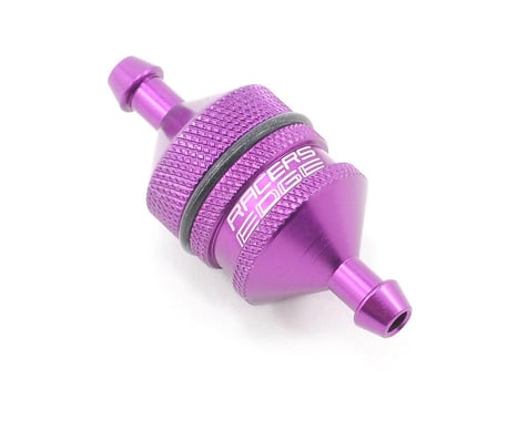 Racers Edge Small Fuel Filter (Purple)