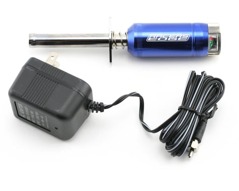 Racers Edge 4.4Ah Metered Glow Igniter w/110V Charger (Blue)