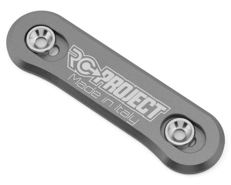 RC Project Ergal Aluminum One Piece Wing Button (Grey)