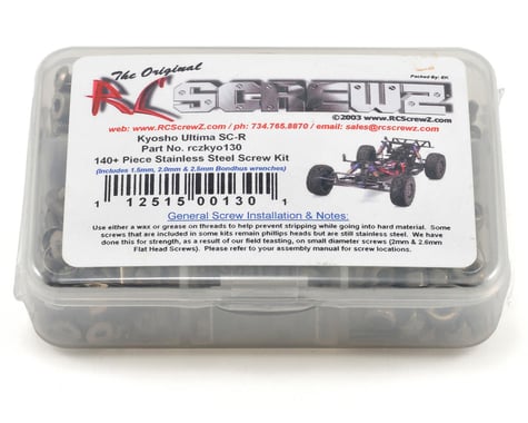 RC Screwz Kyosho Ultima SC-R Stainless Steel Screw Kit