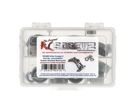 RC Screwz RC4WD Killer Krawler II Rubber Shielded Bearing Kit