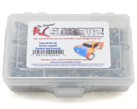 RC Screwz Tekno SCT410 Stainless Steel Screw Kit