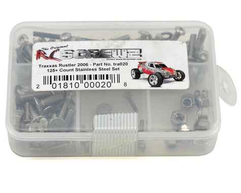 RC Screwz Traxxas Rustler XL5 Stainless Steel Screw Kit