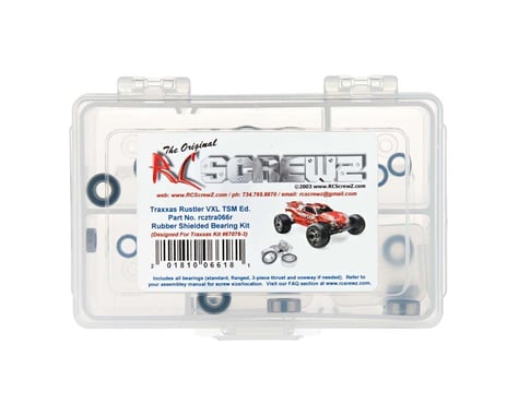 RC Screwz Rubber Shielded Bearing Kit Rustler VXL TSM