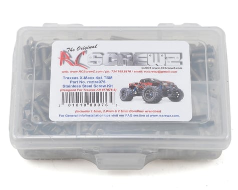 RC Screwz Stainless Steel Screw Kit for Traxxas X-Maxx
