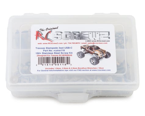 RC Screwz Traxxas Stampede 2WD Stainless Steel Screw Kit