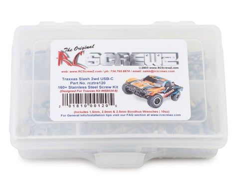 RC Screwz Traxxas Slash 2WD Stainless Steel Screw Kit