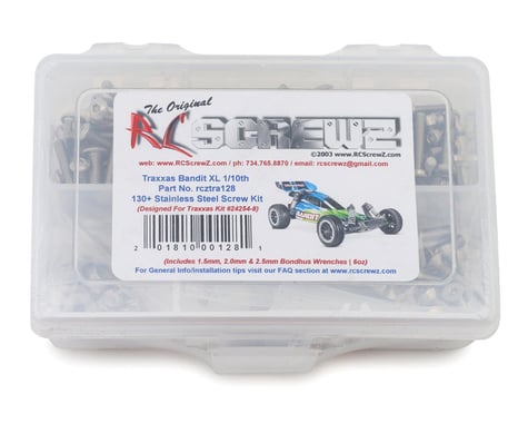 RC Screwz Stainless Steel Screw Kit for Traxxas® Bandit® 1/10 2WD Buggy