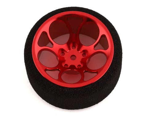R-Design Futaba 10PX/7PX/4PX 5 Hole Ultrawide Steering Wheel (Red)