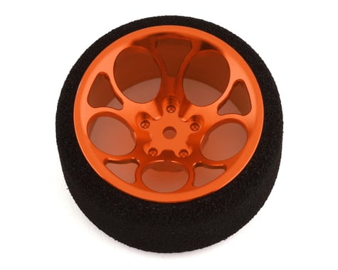 R-Design Futaba 10PX/7PX/4PX 5 Hole Ultrawide Steering Wheel (Orange)