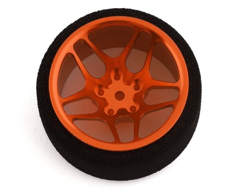 R-Design Sanwa M12/Flysky NB4 10 Spoke Ultrawide Steering Wheel (Orange)