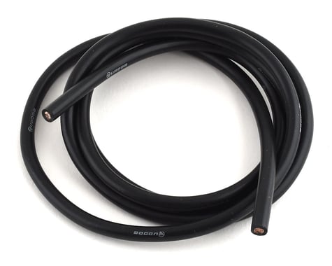 Ruddog 12AWG Silicone Wire (Black) (1 Meter)