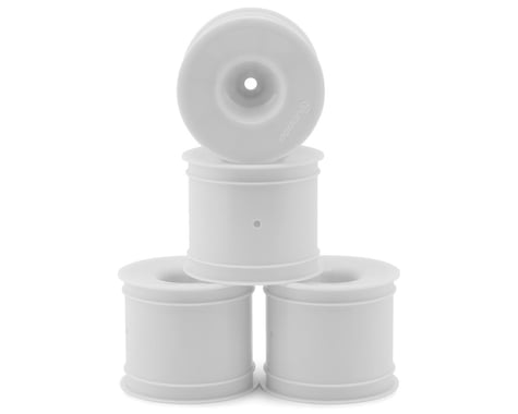 Ruddog 2.2" 1/10 Stadium Truck Wheels (White) (4) w/12mm Hex