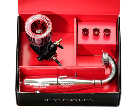 REDS WRX Corsa Lunga Power Pack .21 Nitro Engine Combo