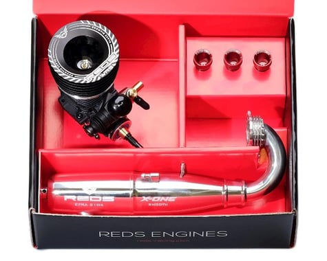 REDS WR5 HE High Efficiency Pack .21 Nitro Engine Combo