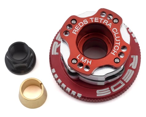 REDS 32mm Off-Road "Tetra" V2.1 Adjustable 4-Shoe Clutch System (Red)
