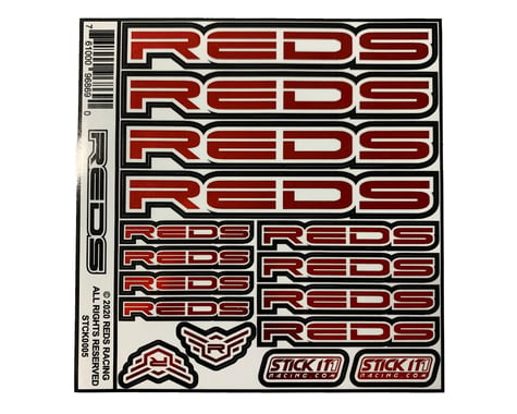 REDS 2020 Chrome Decal (Red)