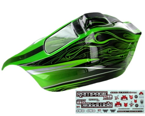 Redcat Rampage XB Pre-Painted Buggy Body (Green)
