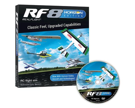 RealFlight 8 Horizon Edition Flight Simulator (Software Only)