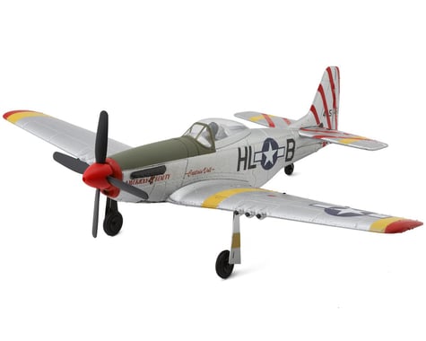 RAGE P-51D Mustang Brushless Micro Warbird RTF Electric Airplane (500mm)