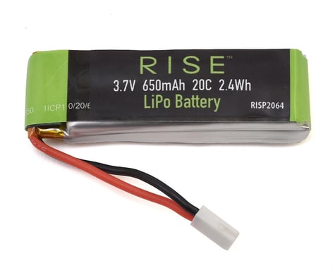 RISE 1S Vusion Houseracer 125 LiPo Battery (3.7V/650mAh)