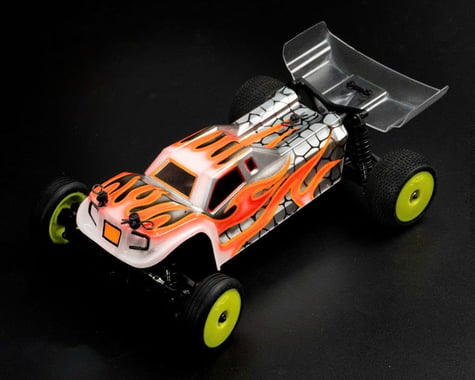 RadianZ Design Transformer Lexan Micro-B Pre-Painted Truggy Body (Flaretek)