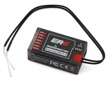 RadioMaster ER6 ExpressLRS (ELRS) 2.4GHz 6 Channel Receiver